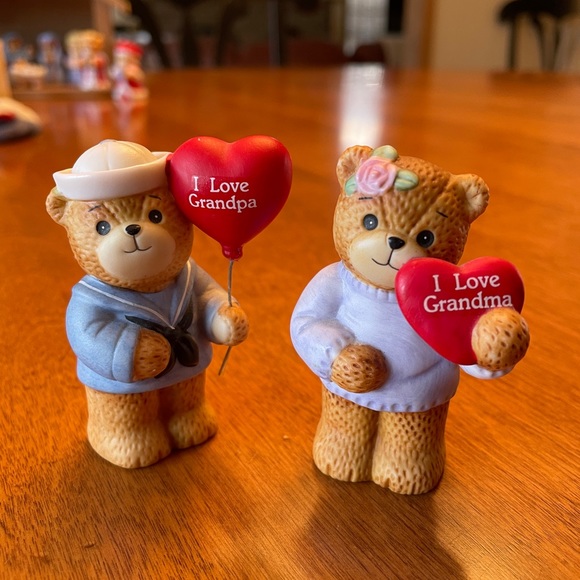 Enesco Other - Vintage Lucy & Me Bears by Enesco 1986 - Grandma Grandpa